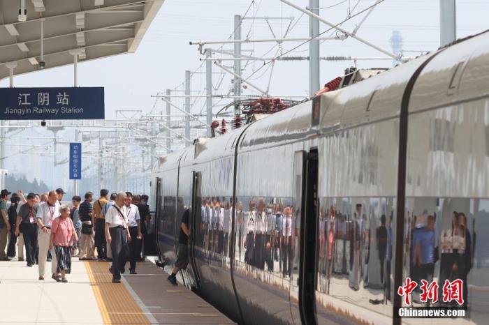 資料圖：高鐵列車。<a target='_blank' href='/'><p  align=
