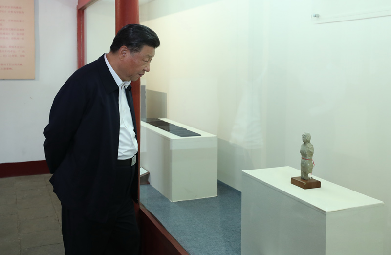 2021年5月12日，習(xí)近平總書記在南陽市考察東漢醫(yī)學(xué)家張仲景的墓祠紀(jì)念地醫(yī)圣祠。
