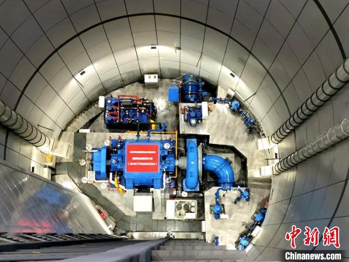 全功率變速抽蓄機(jī)組?！∷拇娏﹫D