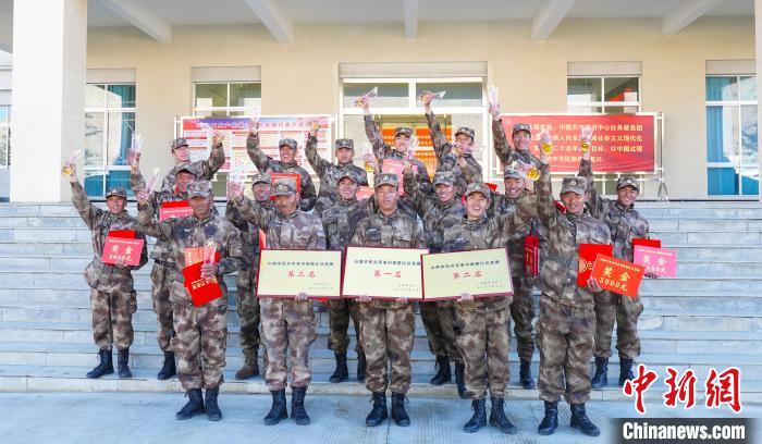 獲獎選手合影。　吳蒙昆 攝